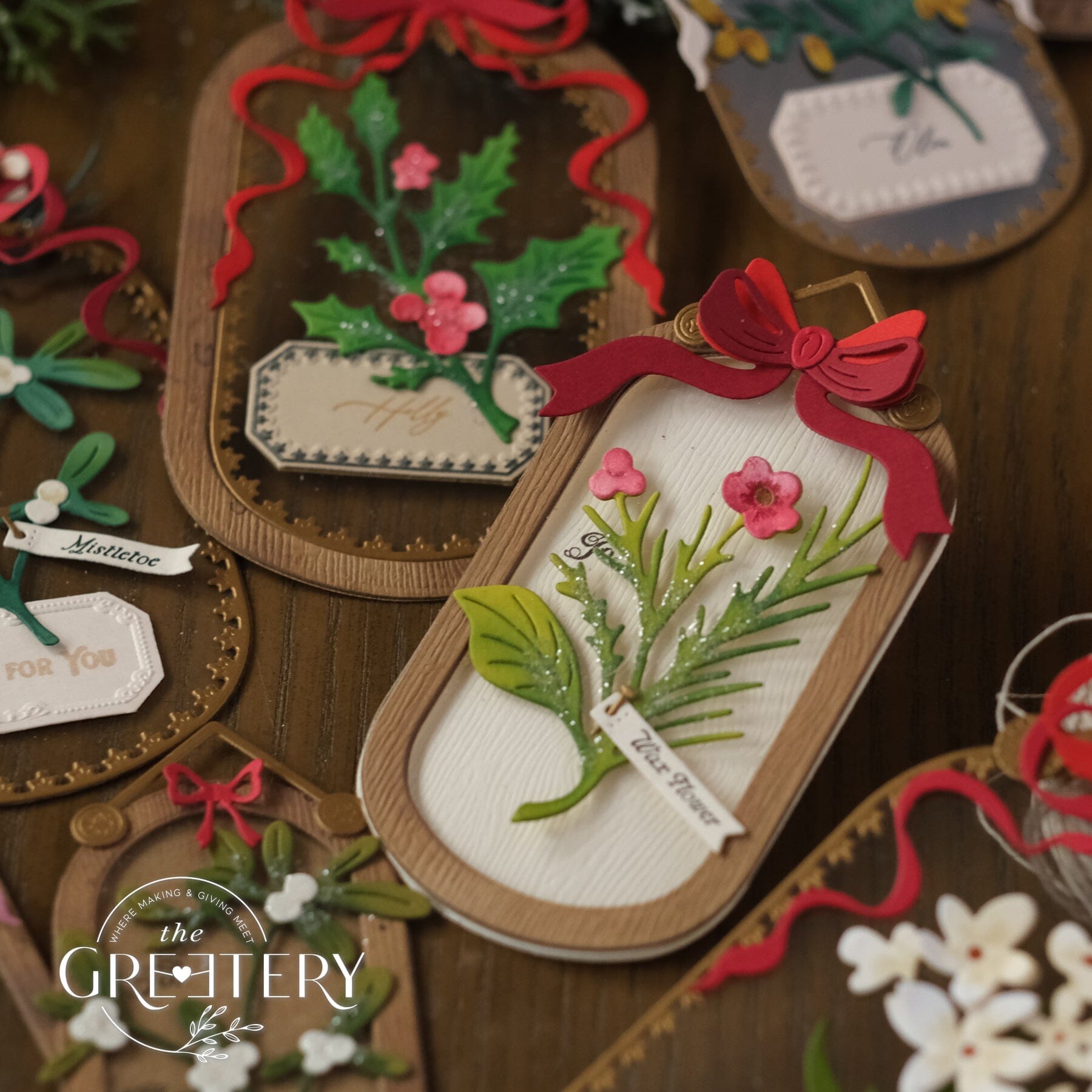 Bigger Holiday Botanicals: Wax Flower Die – The Greetery