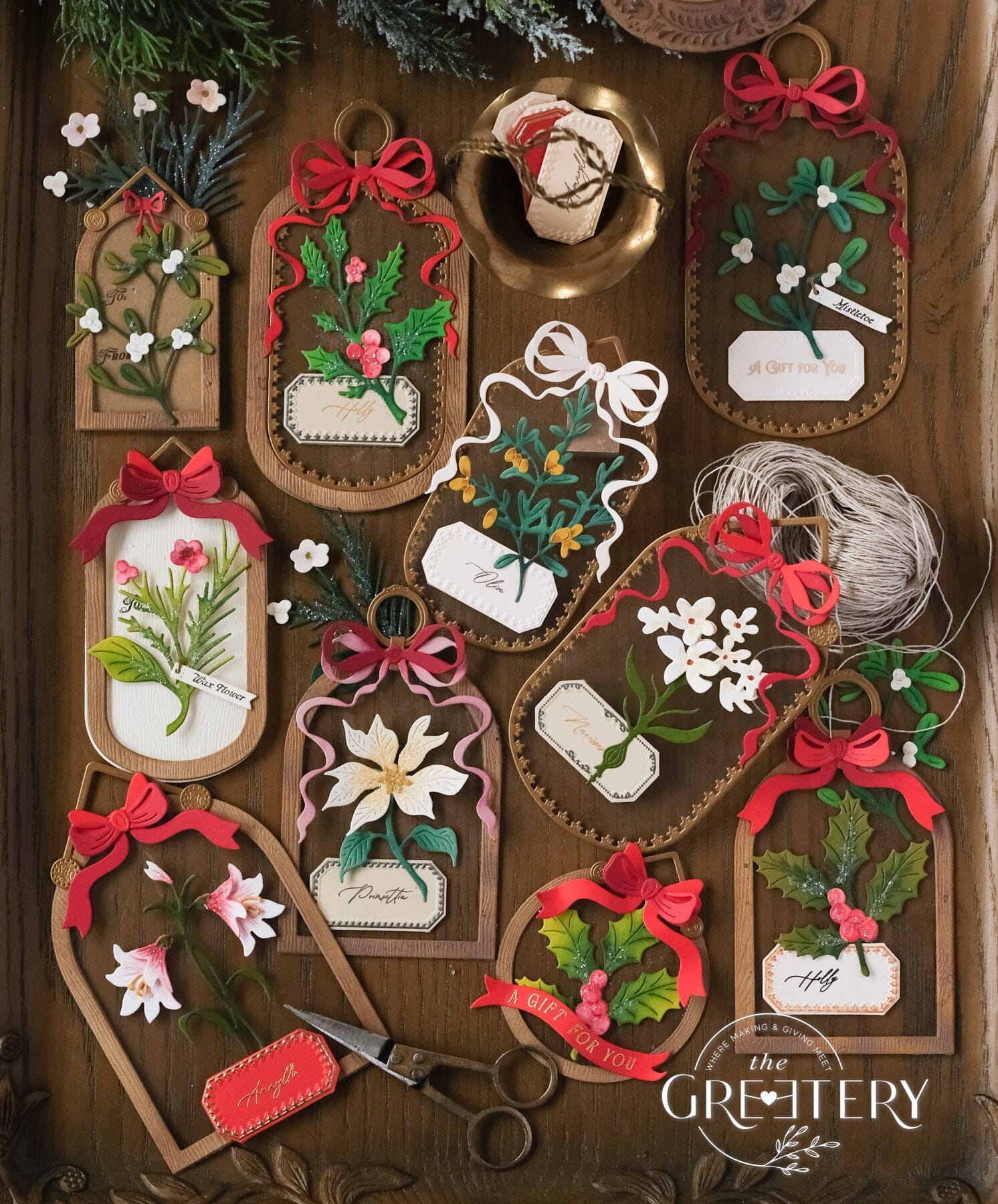 Bigger Holiday Botanicals Die BUNDLE