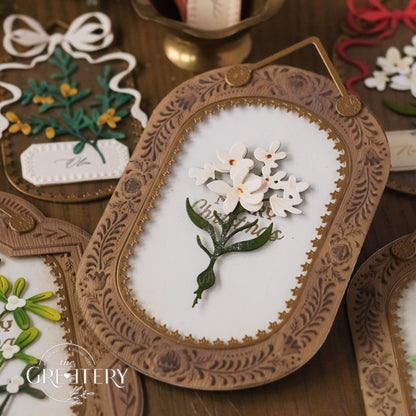 Bigger Holiday Botanicals: Paperwhite Die