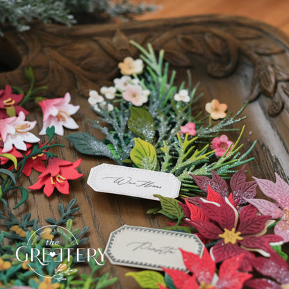 Bigger Holiday Botanicals: Wax Flower Die