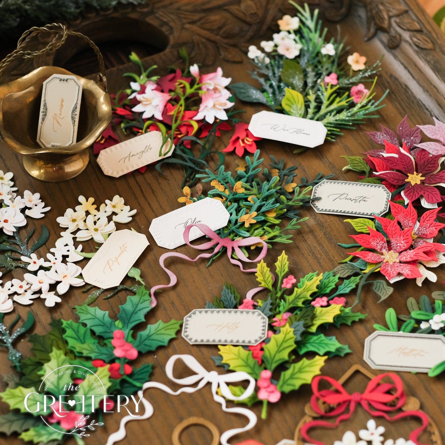 Bigger Holiday Botanicals Die BUNDLE