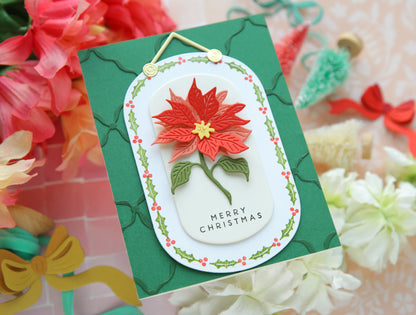 Bigger Holiday Botanicals: Poinsettia Die