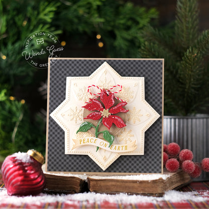 Bigger Holiday Botanicals: Poinsettia Die