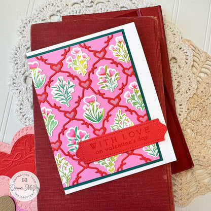 Bitty Blooming Hearts Die