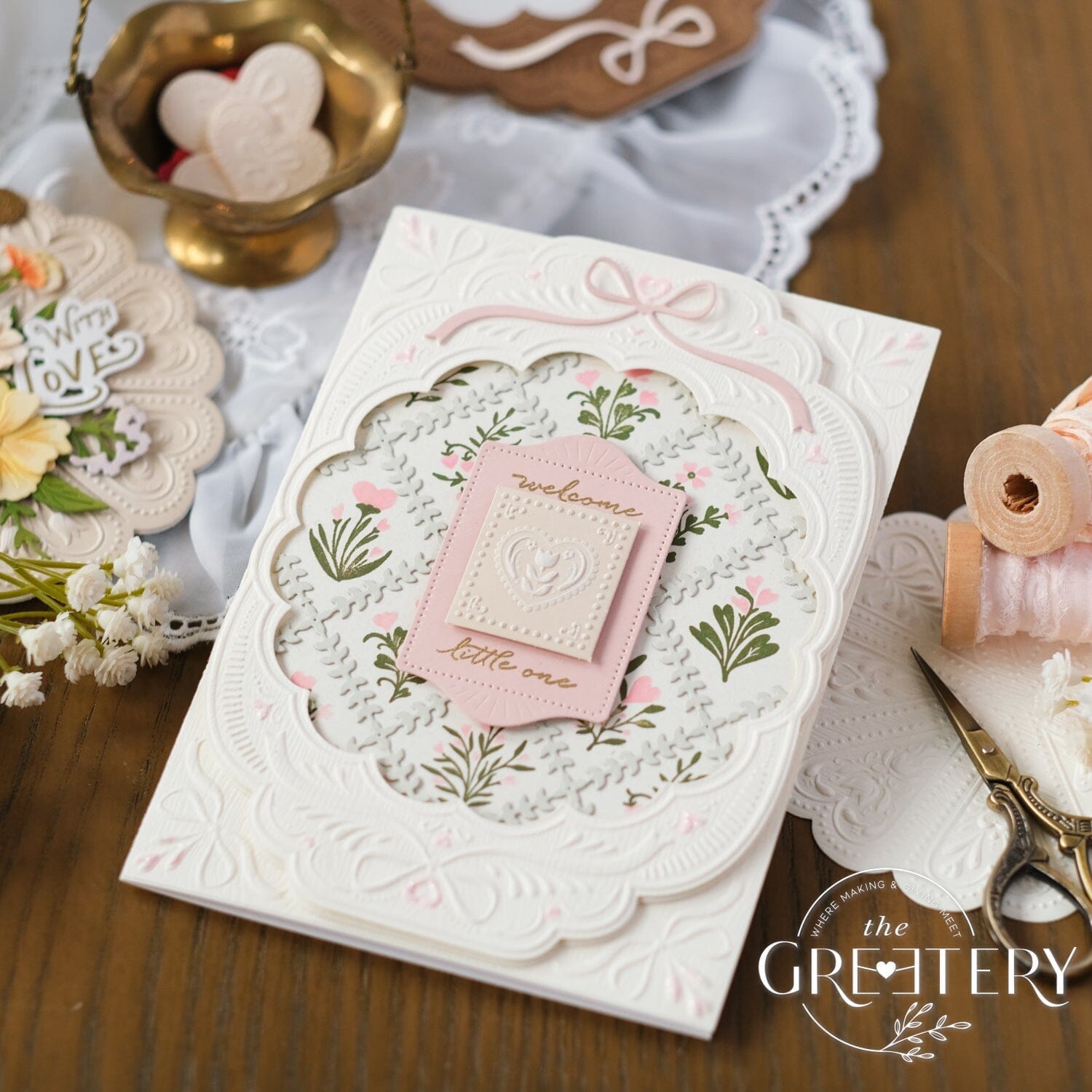 Shortbread Shapes: Scalloped Hearts Die