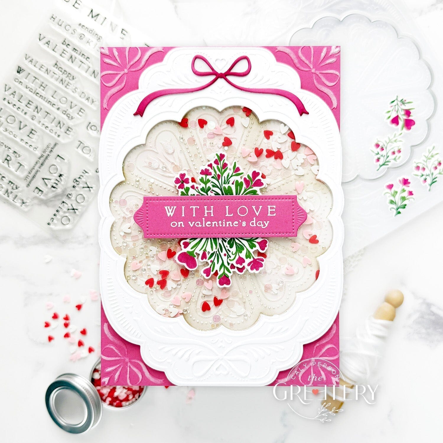 Shortbread Shapes: Scalloped Hearts Die