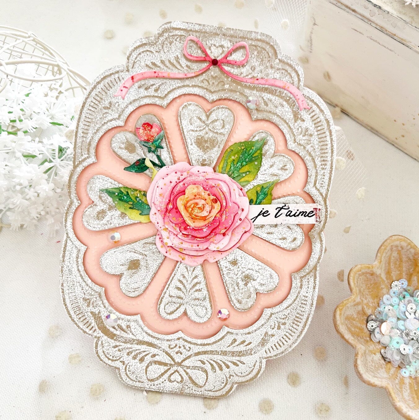 Shortbread Shapes: Scalloped Hearts Embossing Folder – The Greetery