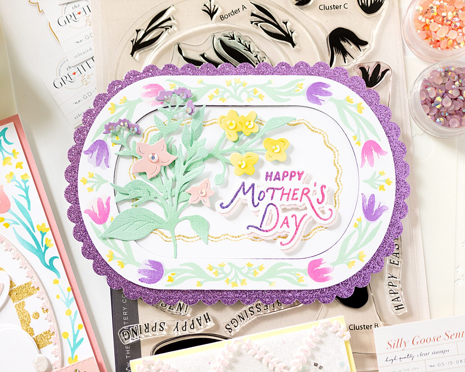 Silly Goose Sentiments Stamp Set