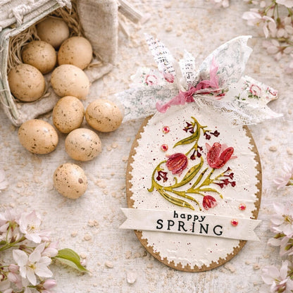 Golden Egg Filigree Borders Die