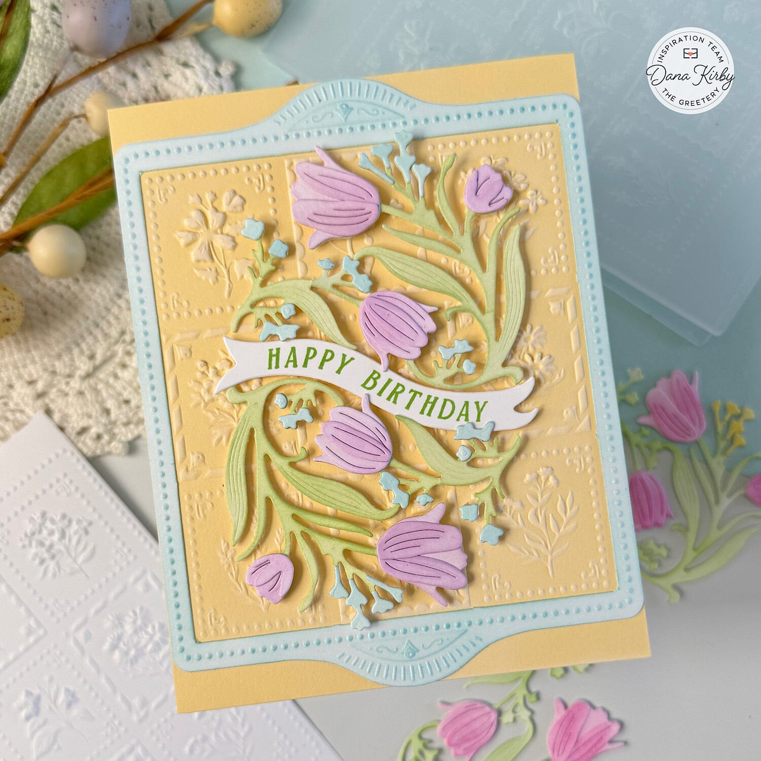 Tangled Tulips Details Die