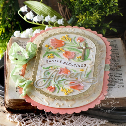 Tangled Tulips Embossing Folder