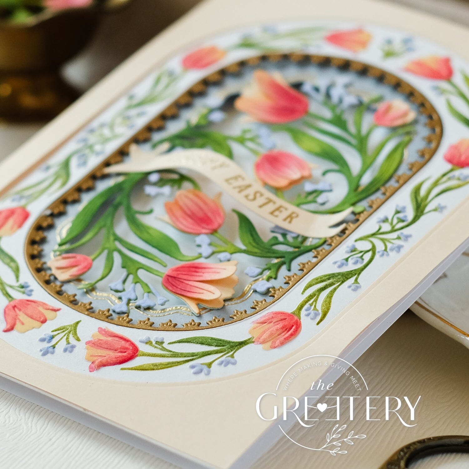 Tangled Tulips Details Die