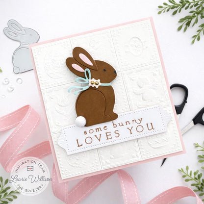 Shortbread Shapes: Rectangle Easter Embossing Folder