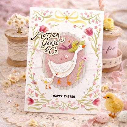 Silly Goose Sentiments Die