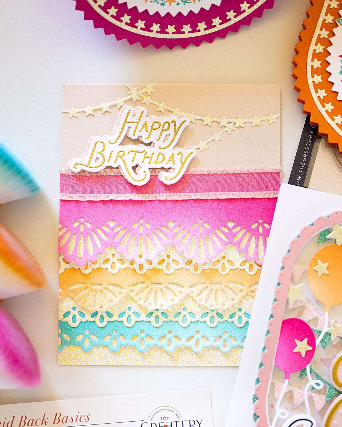 Pretty Picado Borders Die