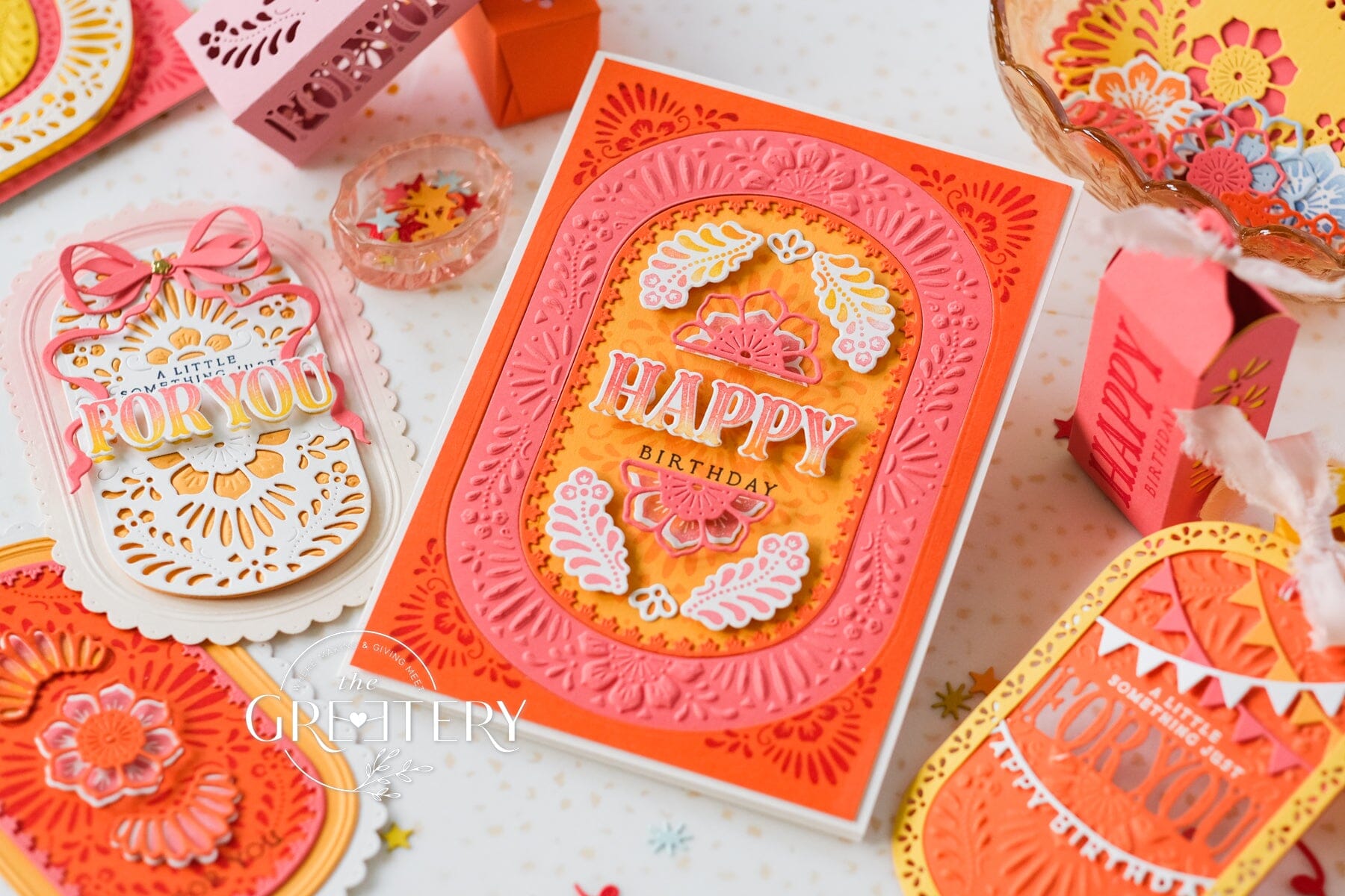 Pretty Picado Embossing Folder