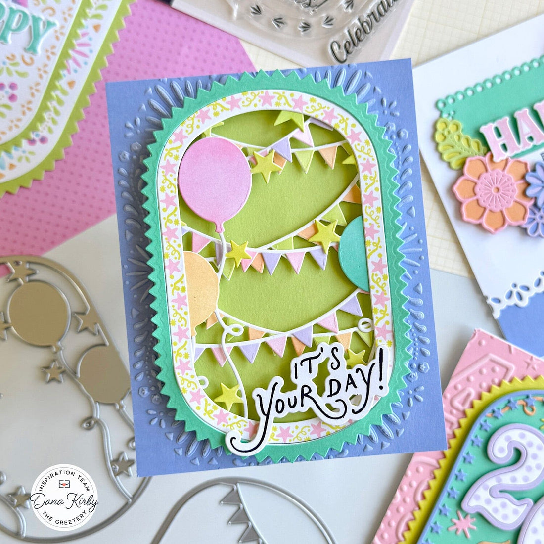 Capsule Collection Celebration Borders Stamp Set