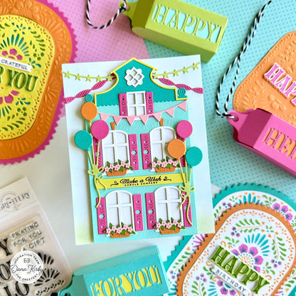 Market Place Celebration Street Stamp Set