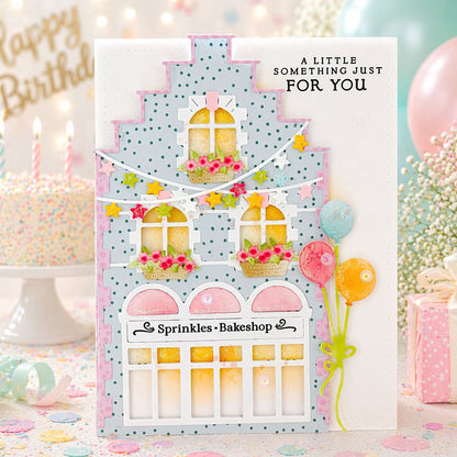 Market Place Celebration Street Stamp Set