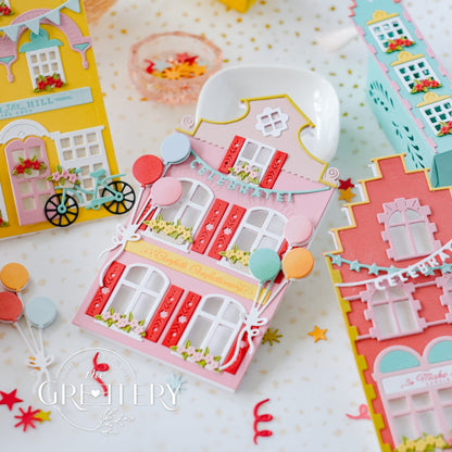 Market Place Celebration Street Stamp Set