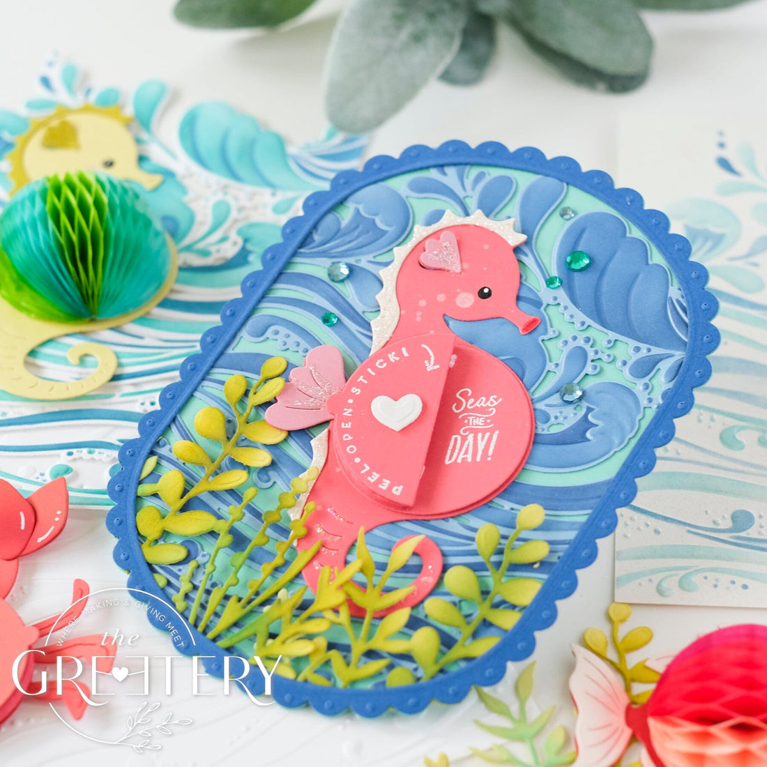 Making Waves Embossing Folder