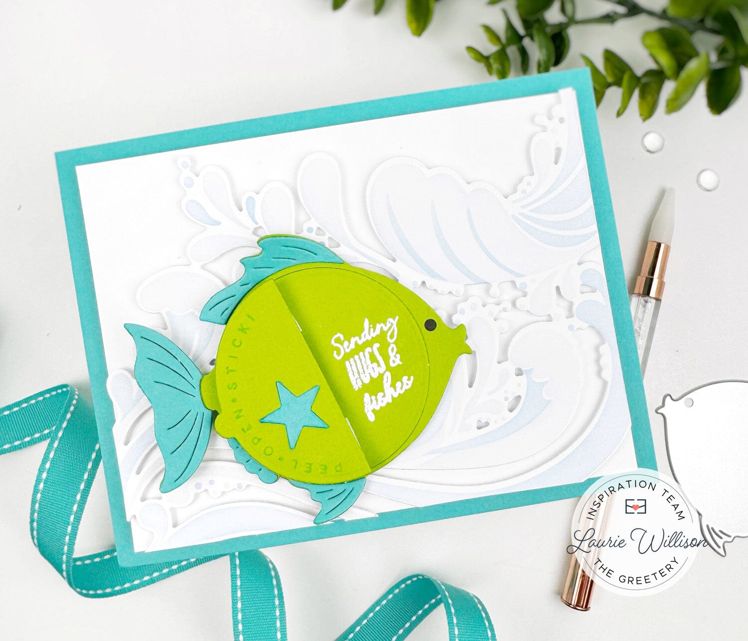 Making Waves Embossing Folder