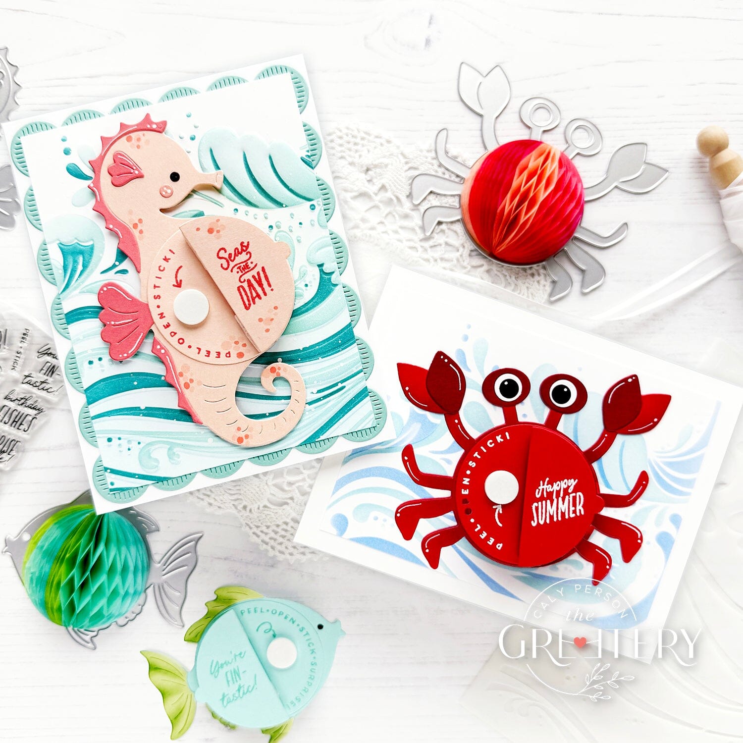 Hey Honeycomb Summer Sentiments Stamp Set
