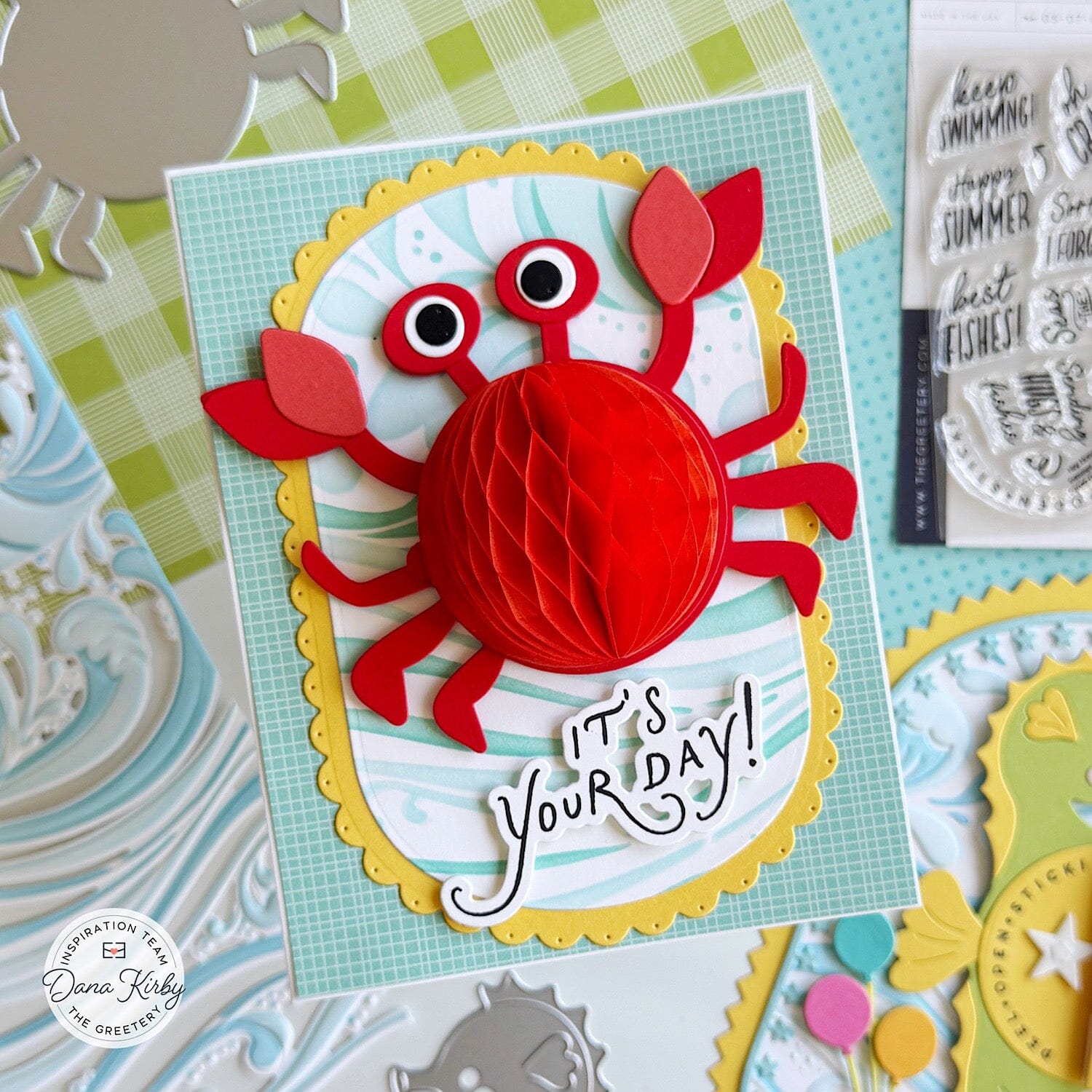 Hey Honeycomb Summer Sentiments Stamp Set