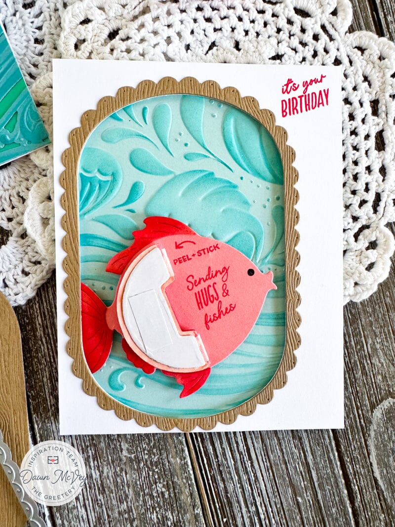Making Waves Embossing Folder