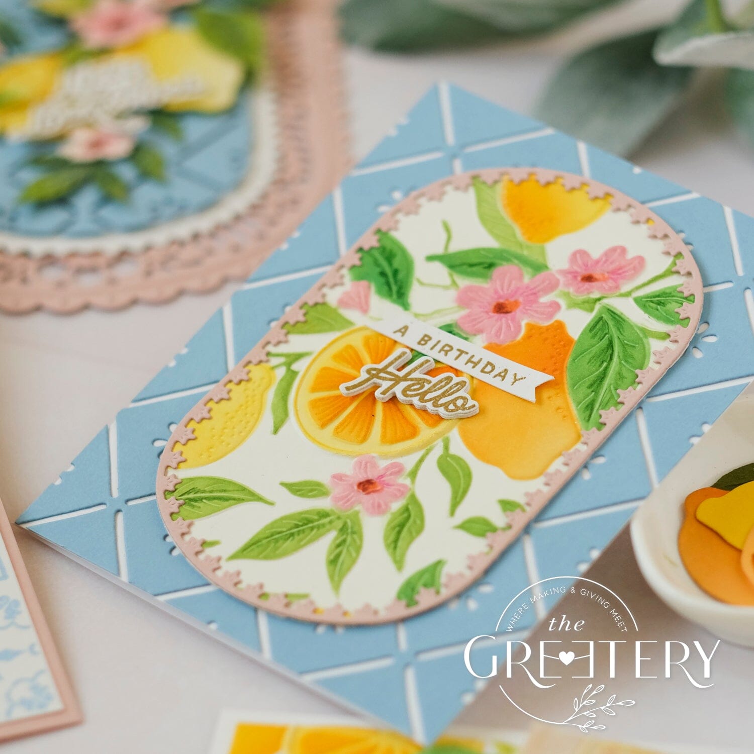 Citrus Fields Stencil – The Greetery