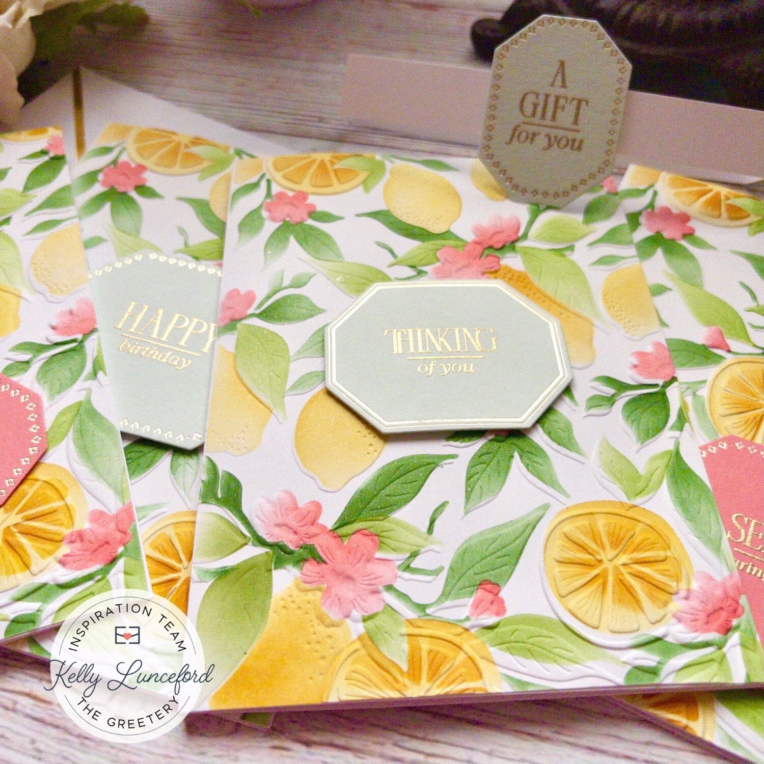 Citrus Fields Embossing Folder