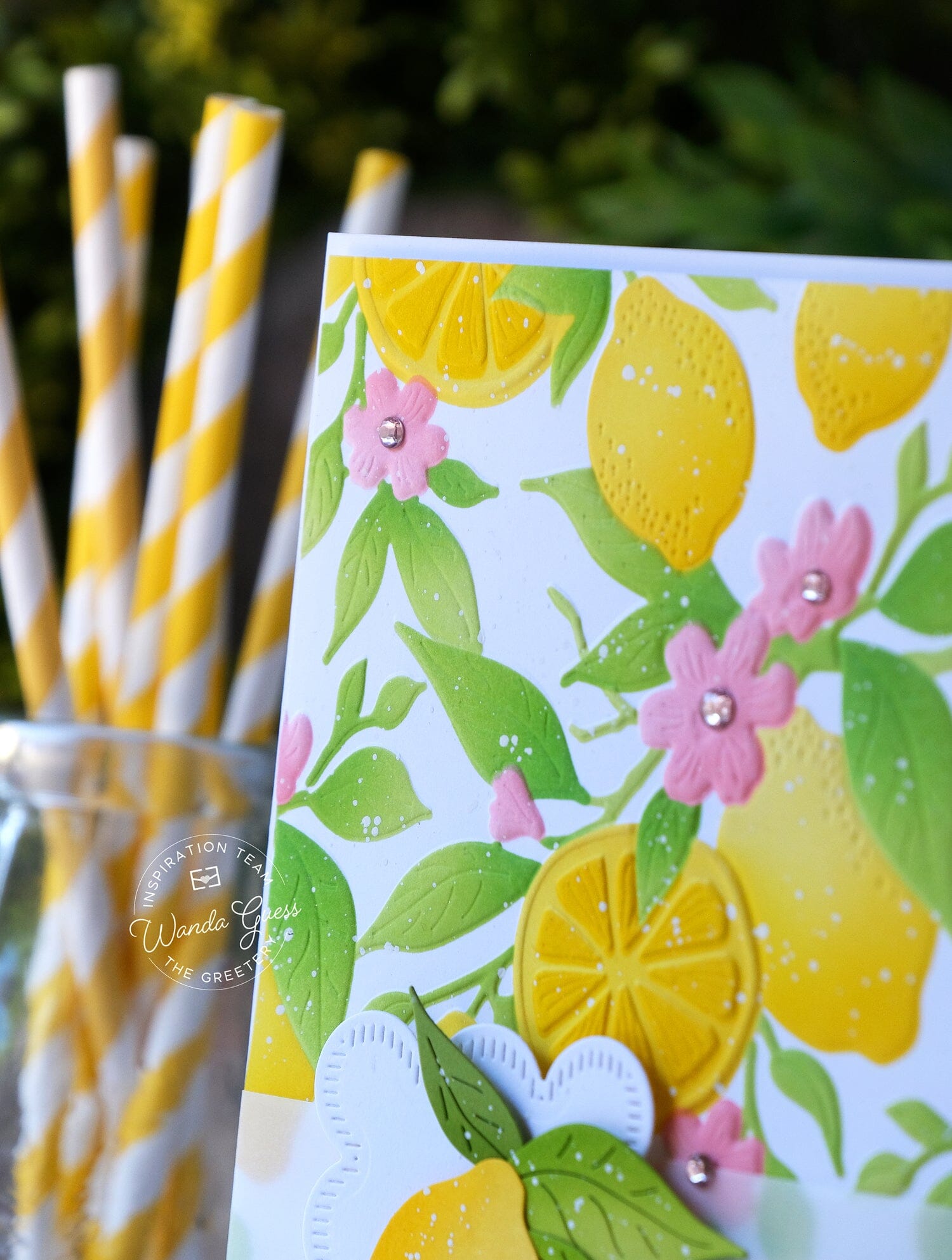 Citrus Fields Stencil