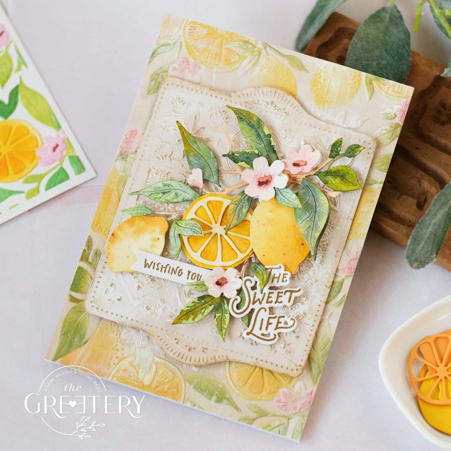 Citrus Fields Stencil