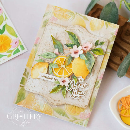 Citrus Fields Stencil