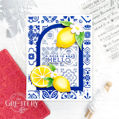 Tile Style Background Stamp