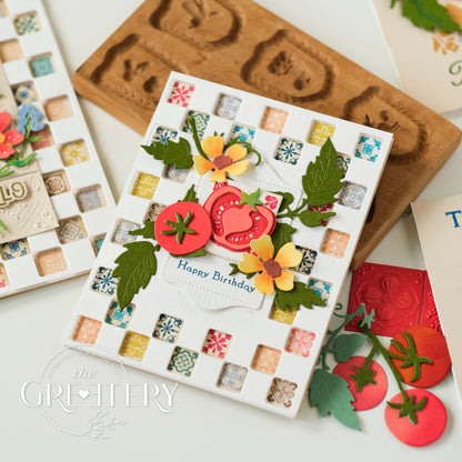 Tile Style Stamp Set