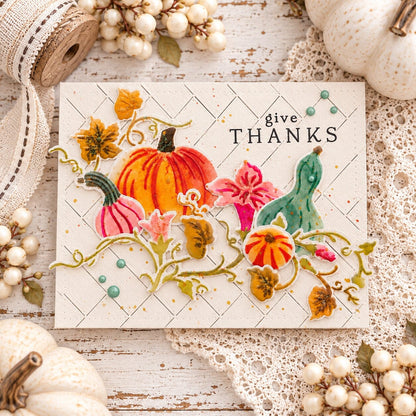 Hand-Picked Harvest Stencil