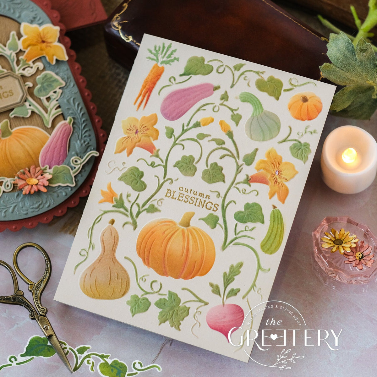 Hand-Picked Harvest Stencil