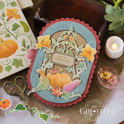 Hand-Picked Harvest Stencil