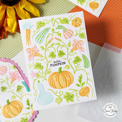 Hand-Picked Harvest Stencil