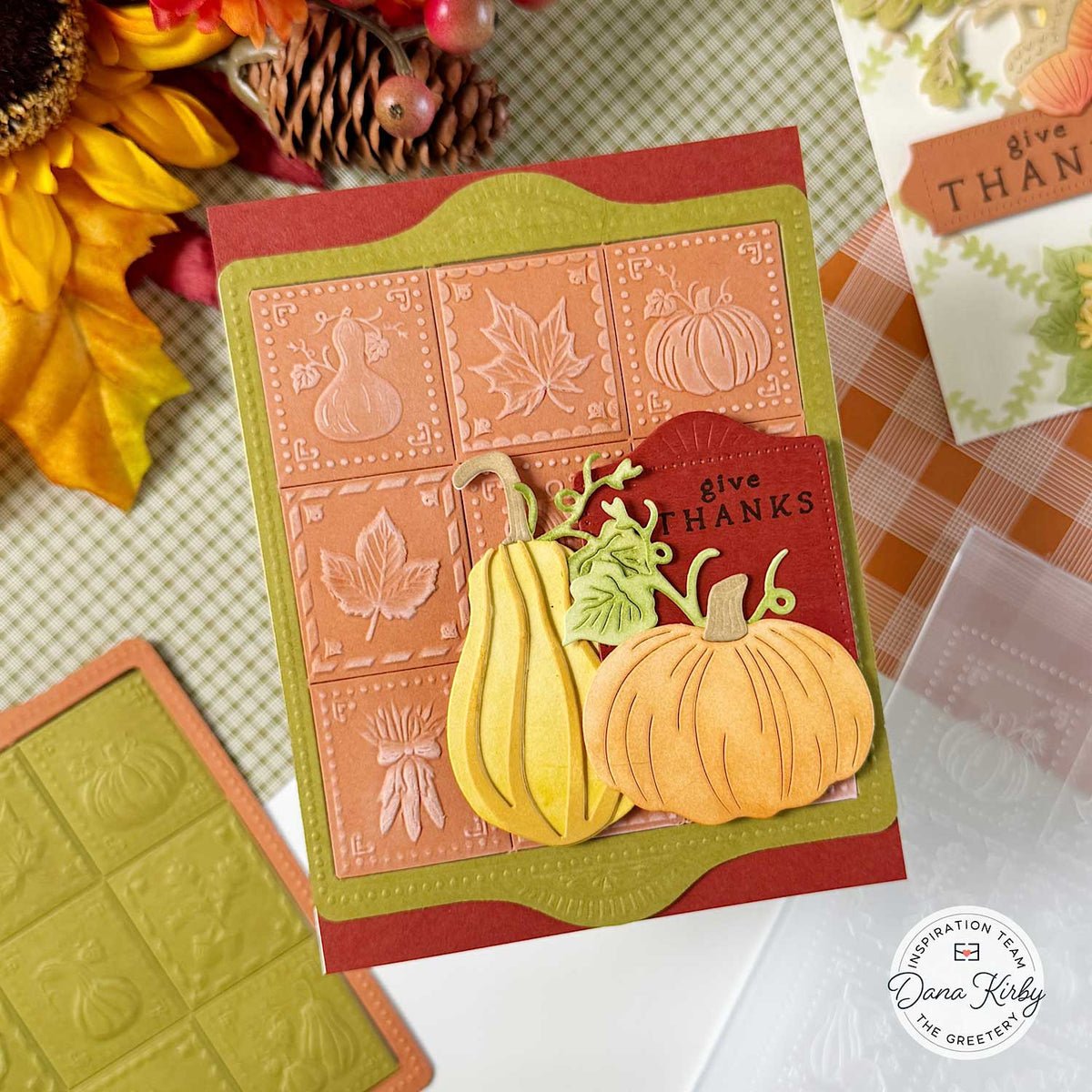 Bigger Autumn Botanicals Pear Squash Die