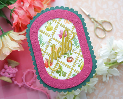 Bitty Autumn Botanicals Stamp + Stencil