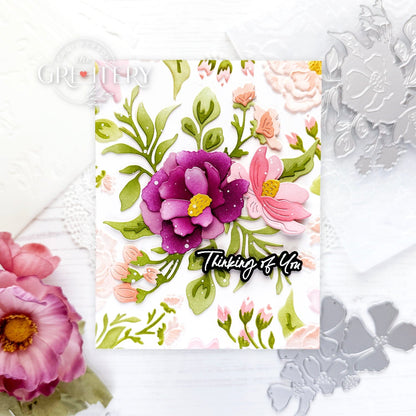Wildwood Floral Stencil
