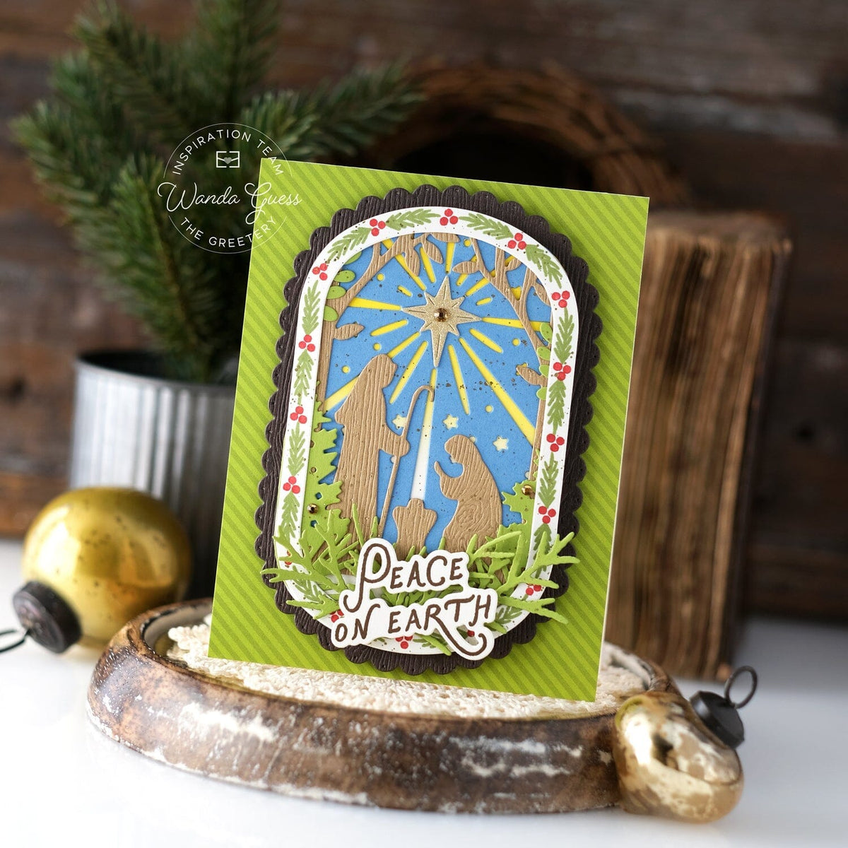 Capsule Nativity Scene Die
