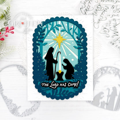 Capsule Nativity Scene Die