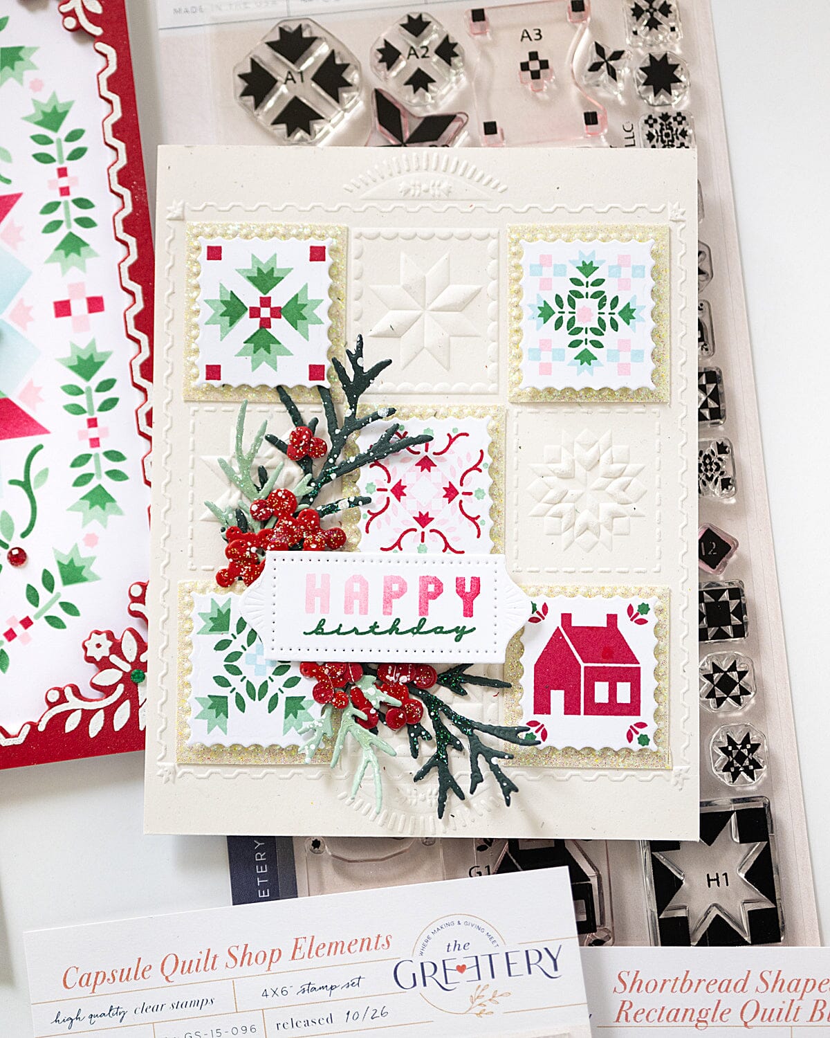 Quilt Block Builder Stamp Set