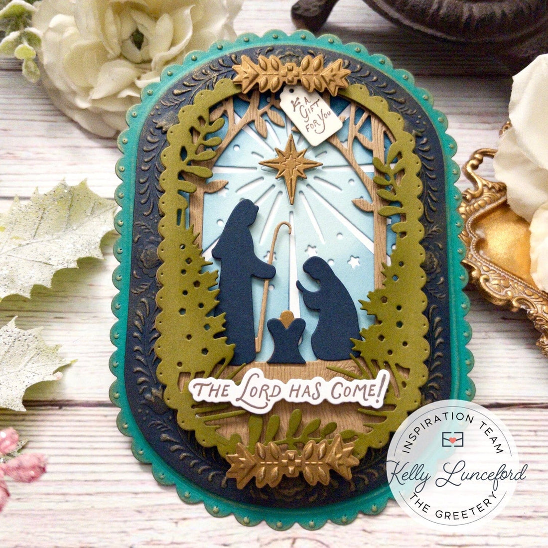 Capsule Nativity Scene Die