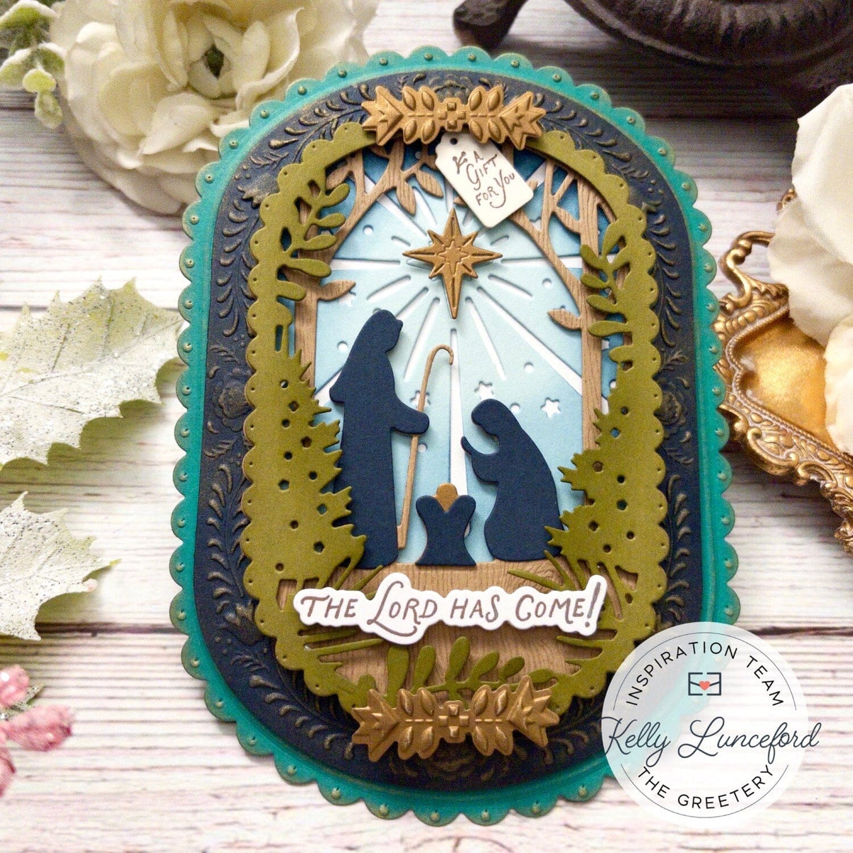 Capsule Nativity Scene Die