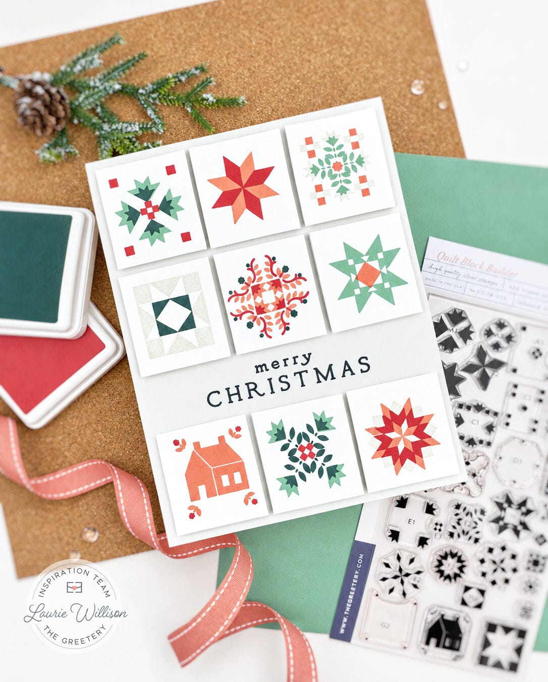 Quilt Block Builder Stamp Set