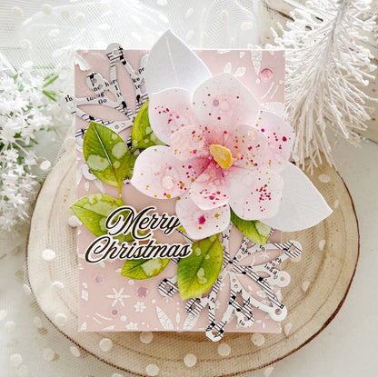Magnolia Wreath Die